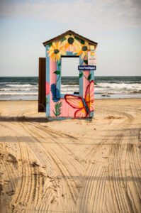 Lonely Beach Hut at Surfside, TX  111027_TDZ_0044.dng  Houston Commercial Architectural Photographer Dee Zunker 