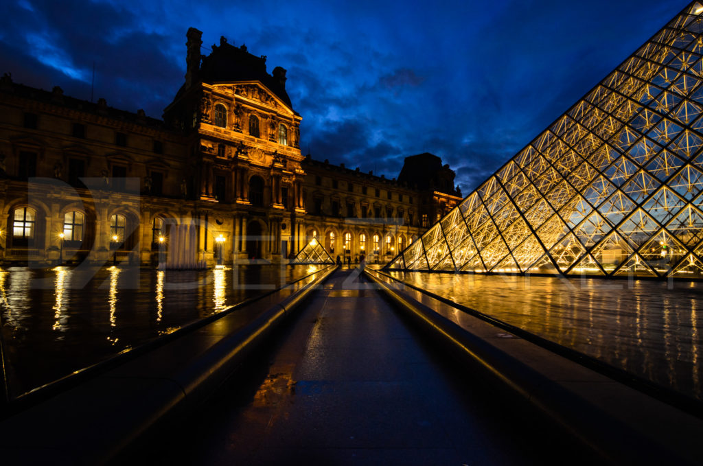 Louvre Reflections Houston Commercial Architectural Photographer Dee Zunker