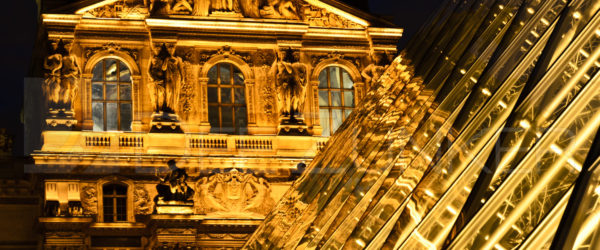 Paris – The Louvre at Night (Palais du Louvre)