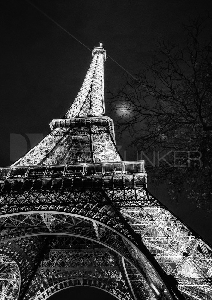 Eiffel Tower at Night  111209_TDZ_1528__7DZ0542-Edit.tif  Houston Commercial Architectural Photographer Dee Zunker