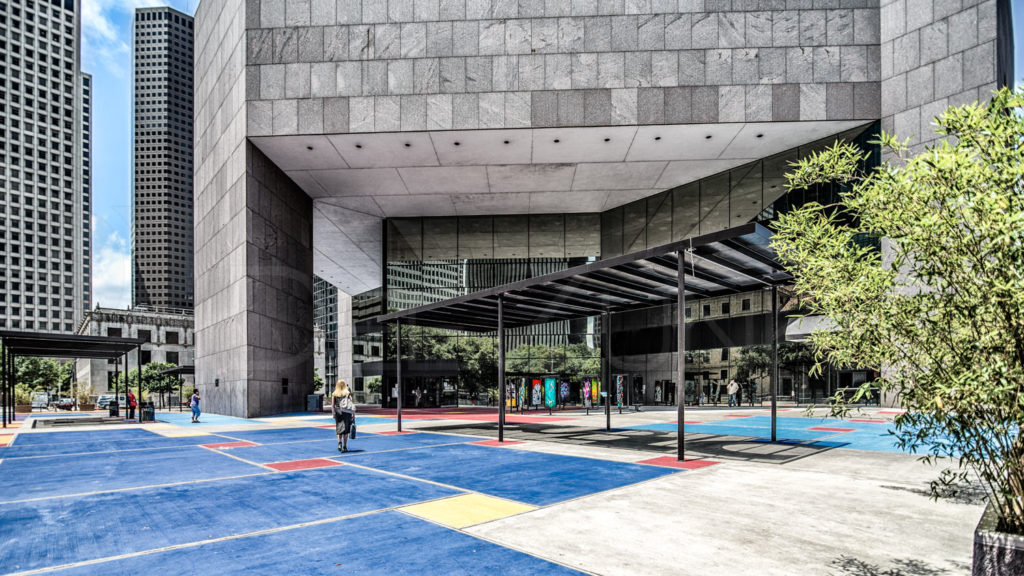 Downtown Houston Library Exterior Architecture Photography  130521_0001_6DZ8059-Edit-Edit.psd  Houston Commercial Architectural Photographer Dee Zunker