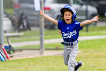 Bellaire Little League T-Ball Rockies Dodgers 20190323