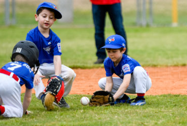 Bellaire Little League Rookies Blue Jays Yankees 20190323