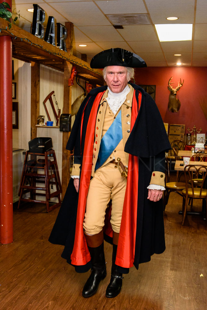 Wesley E. Wright presents "The Long Road Home" from his George Washington Lecture Series for the Bellaire Business Association at the January 19. 2017 Breakfast 20170119-BBA-GeorgeWashingtonLecture-034.dng Houston Editorial Photographer Dee Zunker