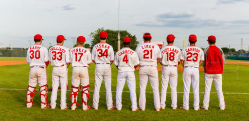 20180427-Bellaire Baseball vs Heights – Varsity