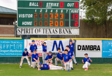 Bellaire Little League Majors Cubs Rockies 20180512