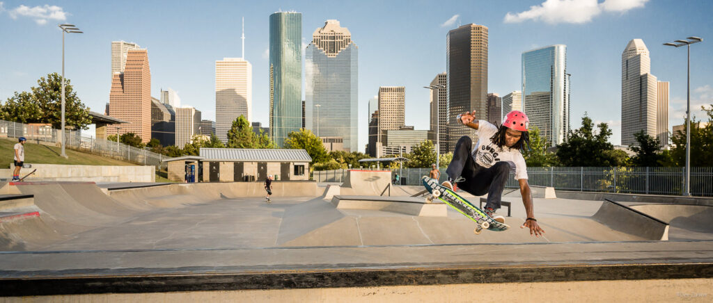 Jamail Skate Park Houston TX  201810-GoGriddy-002.DNG  Houston Commercial Architectural Photographer Dee Zunker