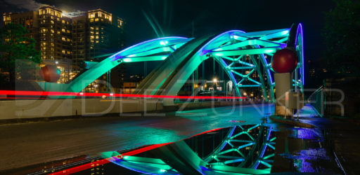 Houston Highway 59 Bridges at Twilight