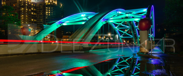 Houston Highway 59 Bridges at Twilight