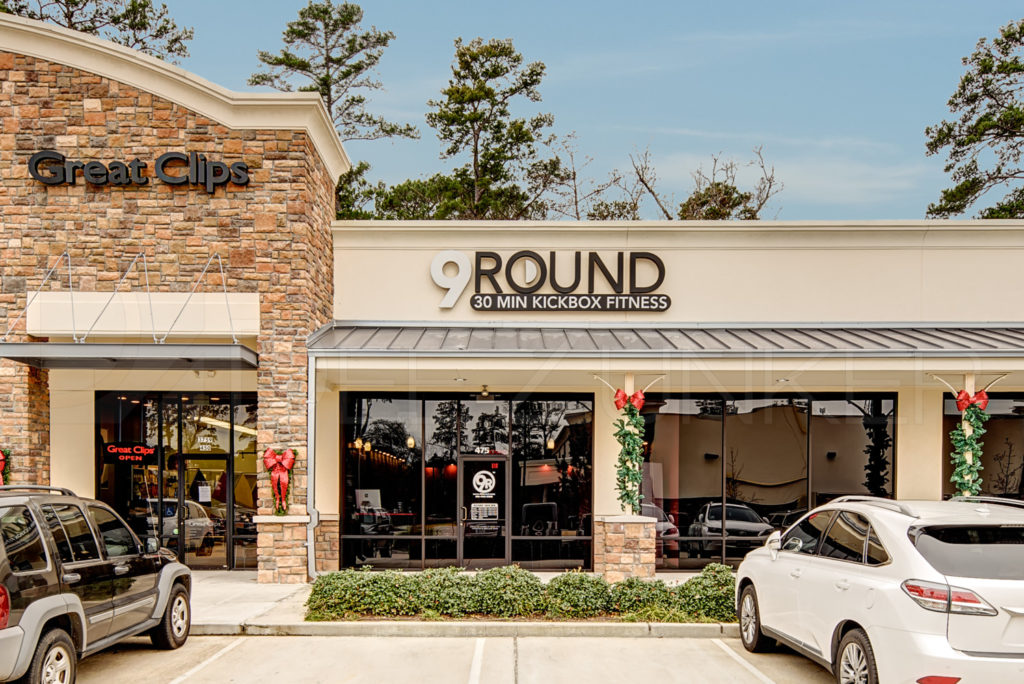 9Round Fitness The Woodlands, TX Commercial Exteriors Photography   9Round-30-min-kickbox-fitness-001.tif  Houston Commercial Photographer Dee Zunker