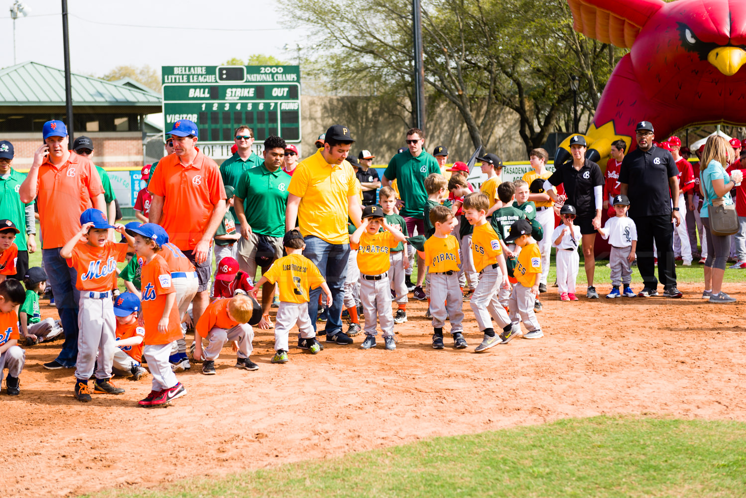 20180303 Bellaire Little League Opening Day 2018 • Dee Zunker Photography