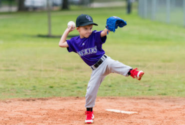 Bellaire Little League TBall Rockies Athletics 20180407