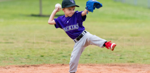 Bellaire Little League TBall Rockies Athletics 20180407