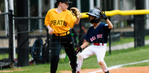 Bellaire Little League Majors Division Pirates Red Sox 20170417