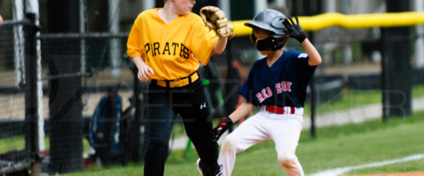 Bellaire Little League Majors Division Pirates Red Sox 20170417