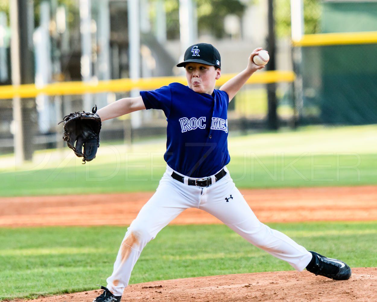 Bellaire Little League Majors Division Rockies Rangers 20170407