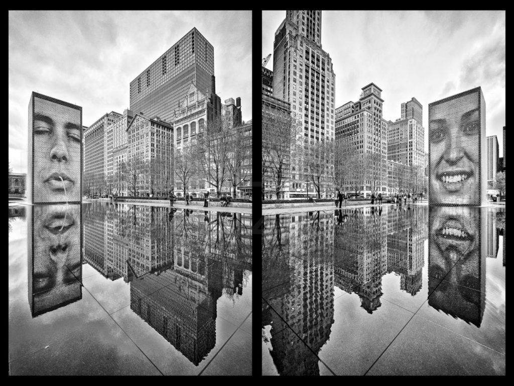 Chicago_Crown_Fountain_2.jpg  Houston Commercial Architectural Photographer Dee Zunker