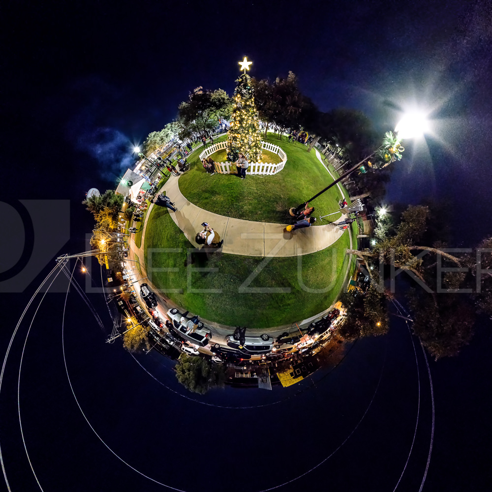 HolidayinPark-Pano2-little planet-2a.psd Houston Commercial Architectural Photographer Dee Zunker