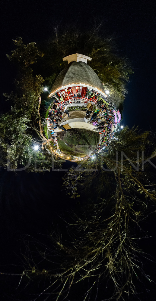 Little Planet from Bellaire's Holiday in the Park  HolidayinPark-Pano3littleplanet2.psd  Houston Commercial Architectural Photographer Dee Zunker