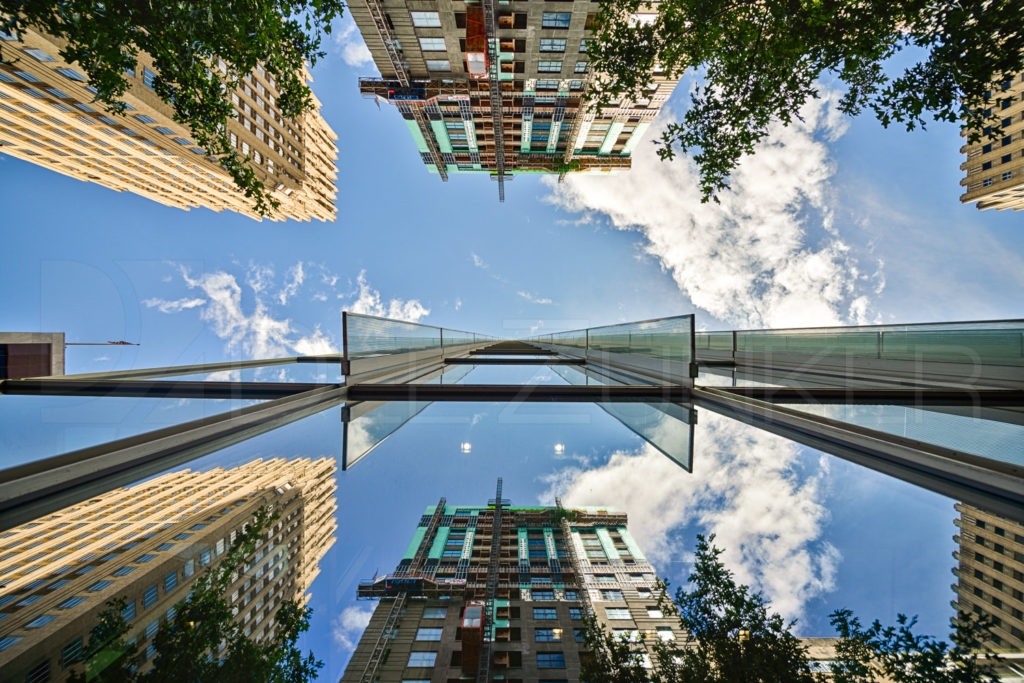 Reflections of Old in New Houston-Architectural-Photographer-Looking-Up-Carter-Building.tif Houston Commercial Architectural Photographer Dee Zunker