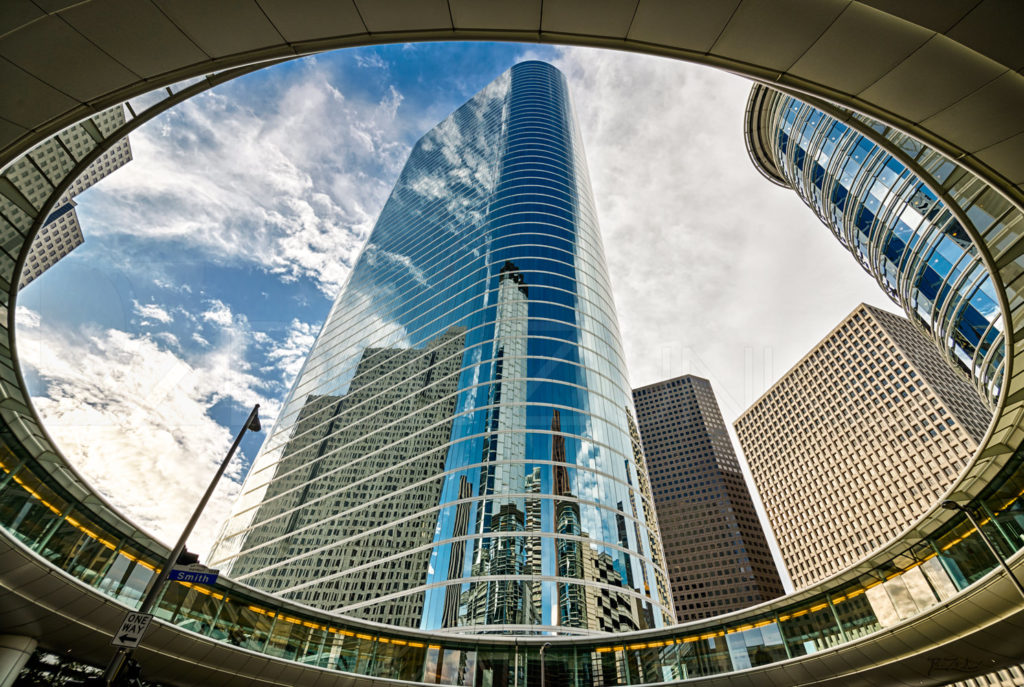 Circle Up  Houston-Architectural-Photographer-Looking-Up-Chevron.psd  Houston Commercial Architectural Photographer Dee Zunker