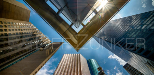 Looking Up at Houston Architecture