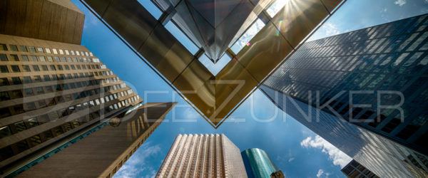 Looking Up at Houston Architecture