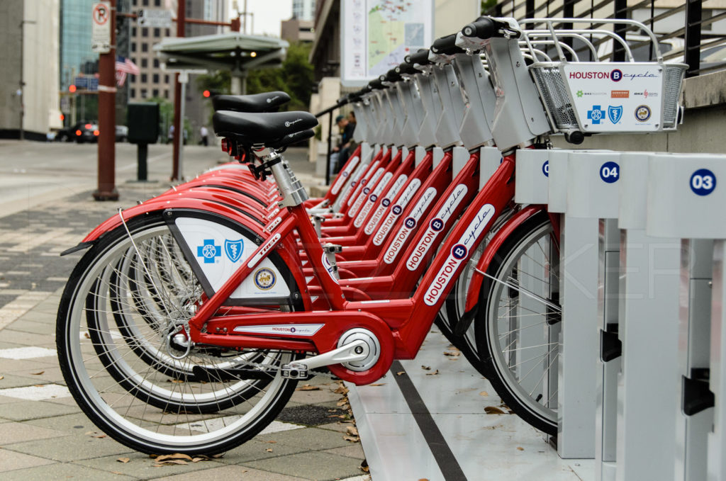 Houston Downtown Bikes  Houston-Downtown-Bikes.dng  Houston Commercial Architectural Photographer Dee Zunker