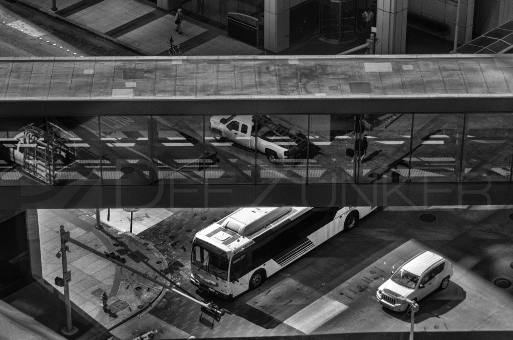 Houston_Skywalk_BW.tif  Houston Commercial Architectural Photographer Dee Zunker