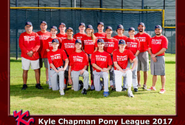 Kyle Chapman Pony League Team Photos 2017