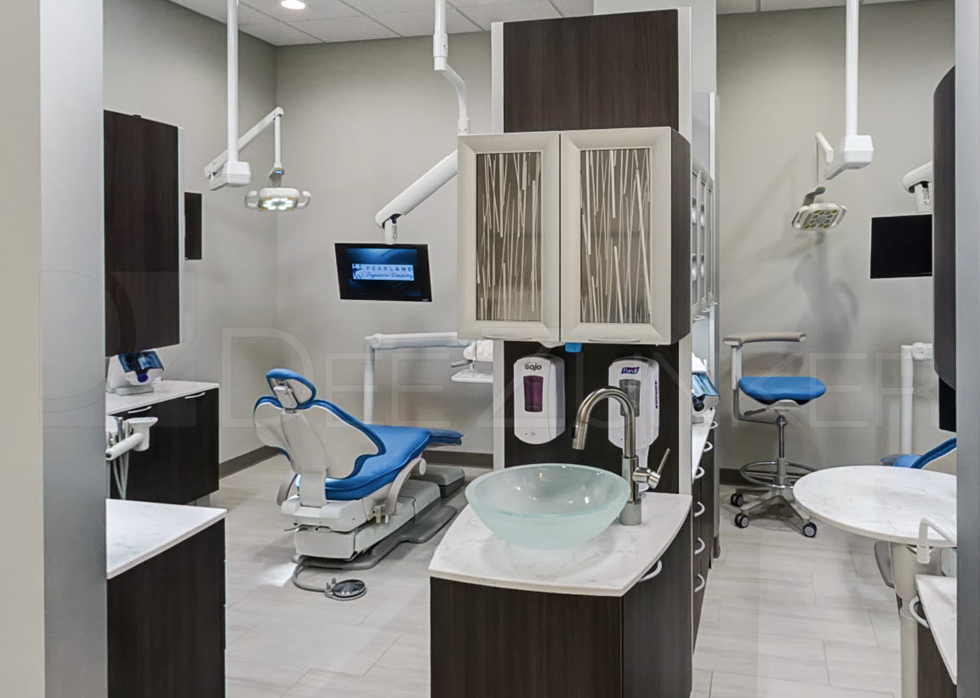 Pearland Signature Dentistry - Open Exam Areas  PearlandSignatureDentistry-014.jpg  Houston Commercial Architectural Photographer Dee Zunker