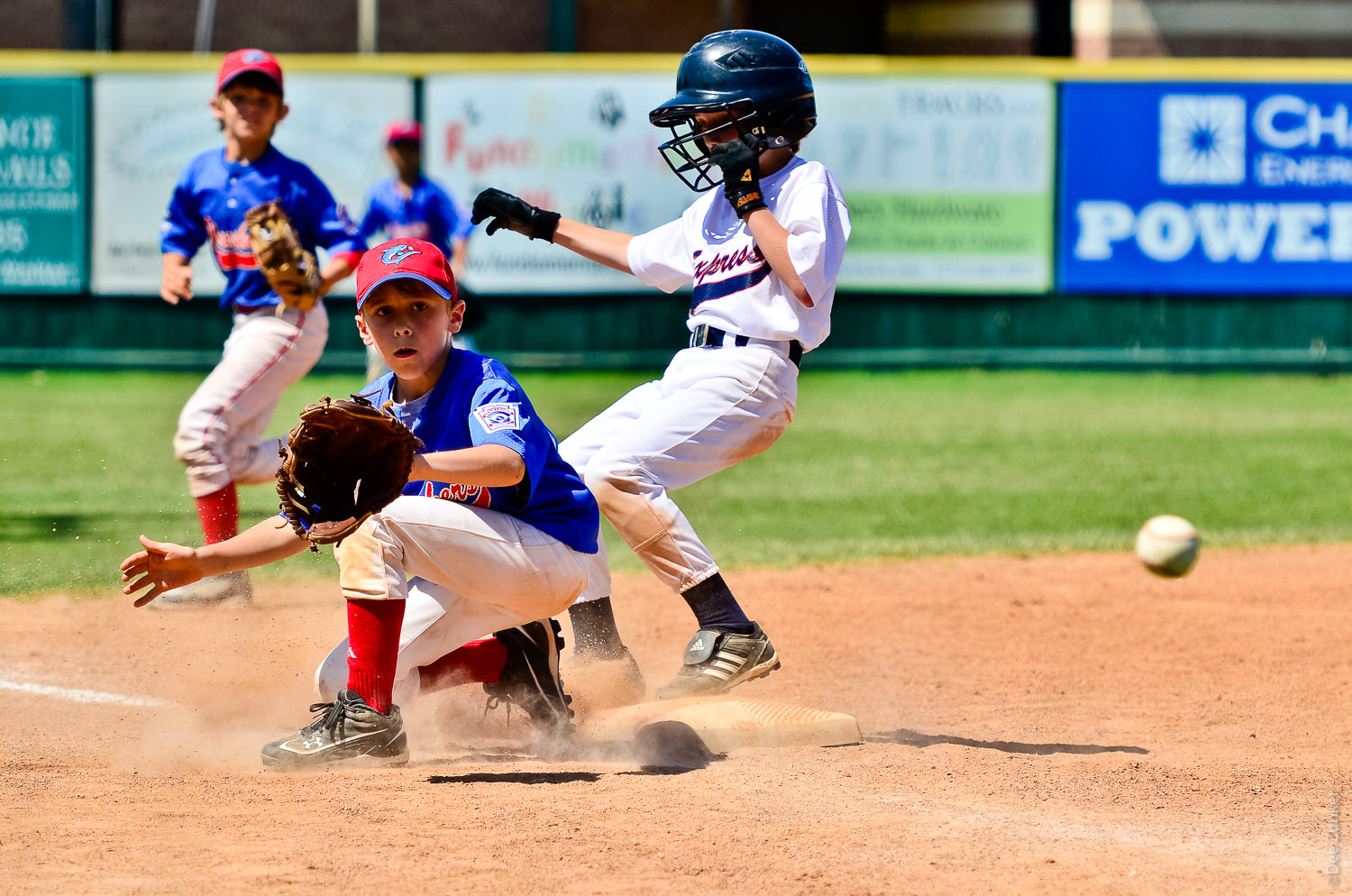 Bellaire Little League Play at Third Base Houston Commercial Architectural Photographer Dee Zunker