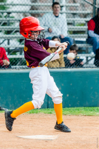 Day Shot of Little League Baseball Player Houston Commercial Architectural Photographer Dee Zunker 