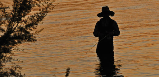 Sunset Fisherman – Galveston, Texas