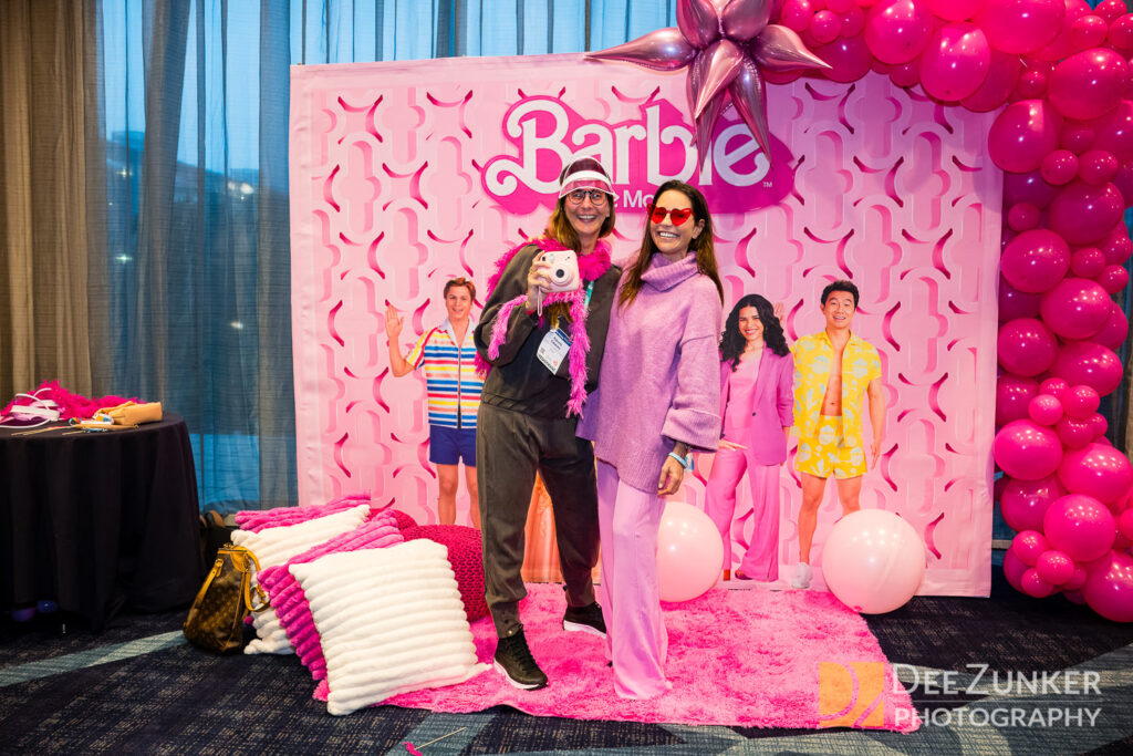 Conference photography of a networking event at a national meeting in downtown Houston, TX