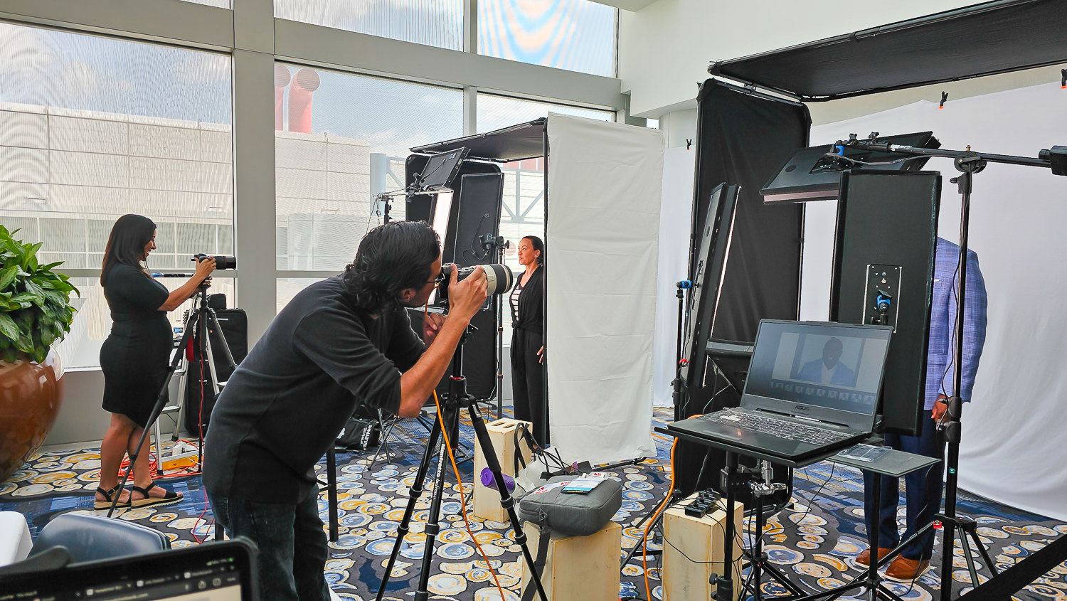 2 Headshor Stations at the George R Brown Convention Center