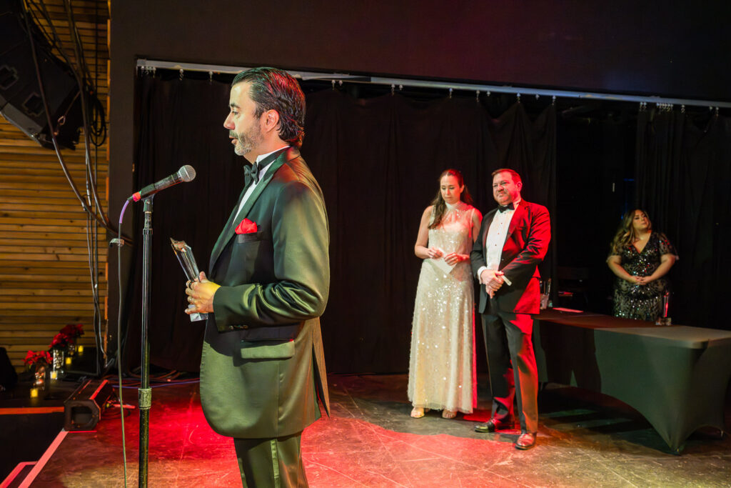 Amaro Law Firm Holiday Party and Awards on December 12, 2025 at the White Oak Music Hall in Houston, TX