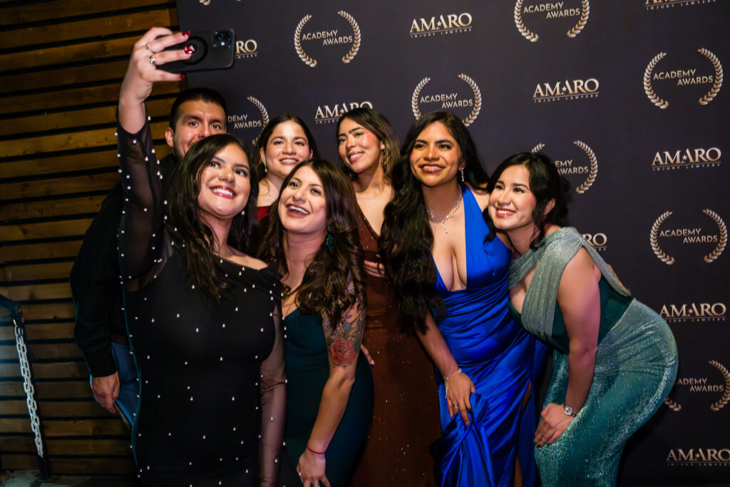 Amaro Law Firm Holiday Party and Awards on December 12, 2025 at the White Oak Music Hall in Houston, TX