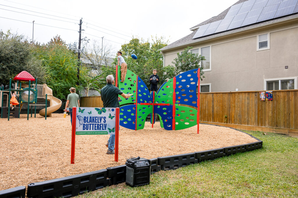 Dedication of Blakely's Butterfly Installation at Joe Gaither Park in Bellaire, TX December 13, 2025