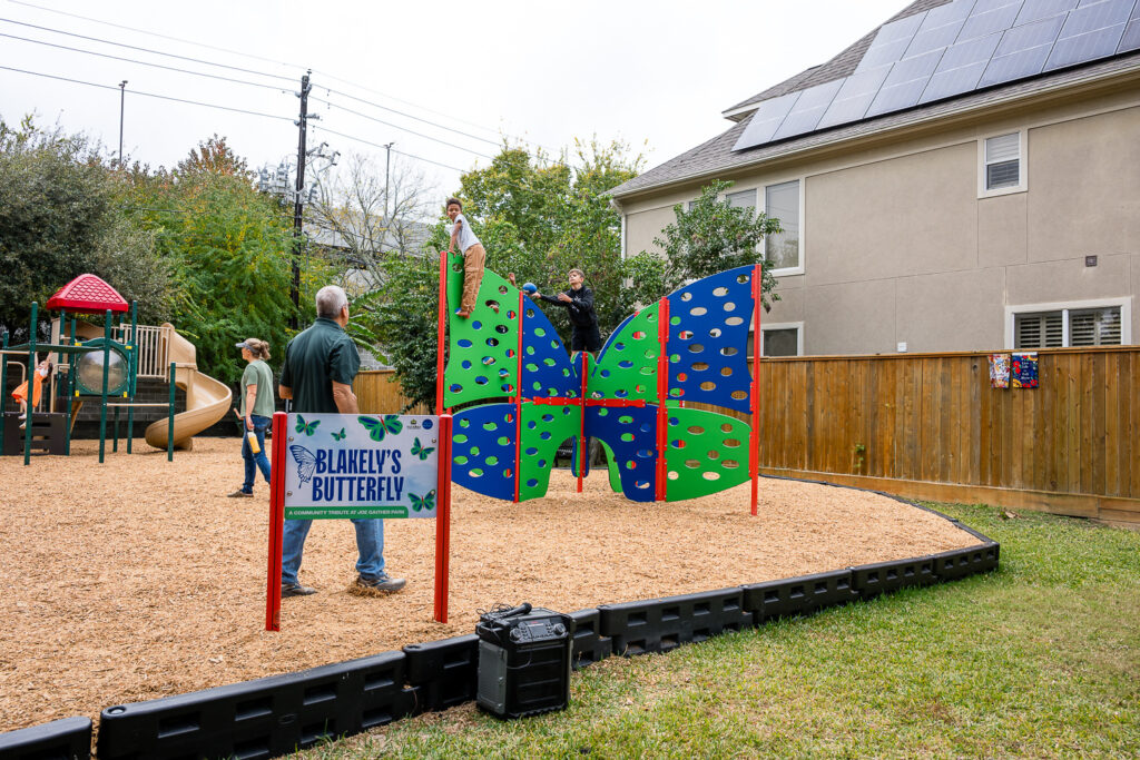 Dedication of Blakely's Butterfly Installation at Joe Gaither Park in Bellaire, TX December 13, 2025