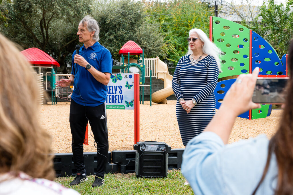 Dedication of Blakely's Butterfly Installation at Joe Gaither Park in Bellaire, TX December 13, 2025