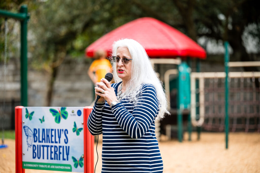 Dedication of Blakely's Butterfly Installation at Joe Gaither Park in Bellaire, TX December 13, 2025