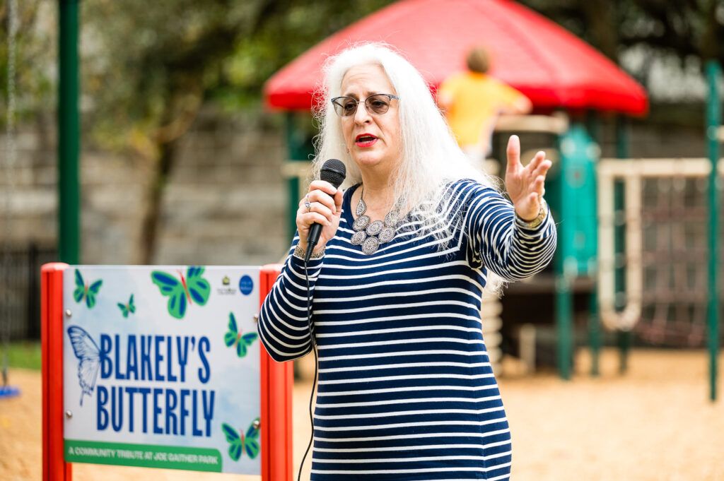 Dedication of Blakely's Butterfly Installation at Joe Gaither Park in Bellaire, TX December 13, 2025