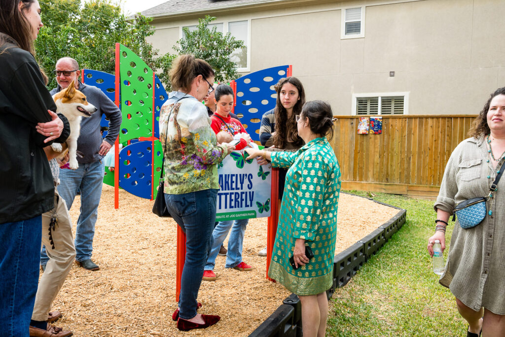 Dedication of Blakely's Butterfly Installation at Joe Gaither Park in Bellaire, TX December 13, 2025