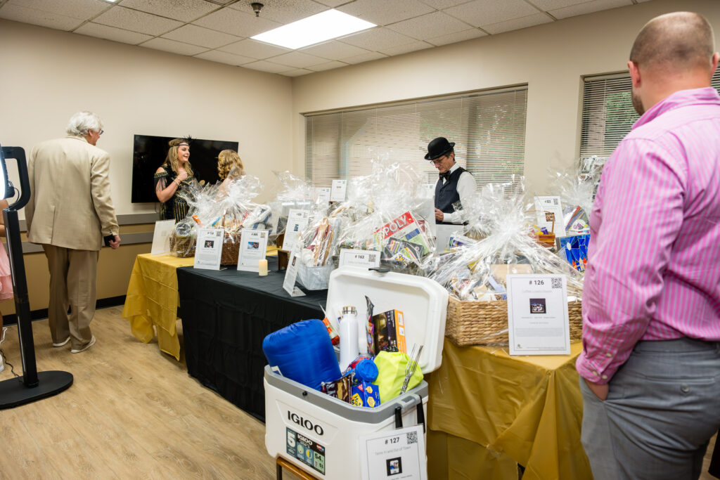 Event photography of Wine and Tapas 2026 by the Patrons of Bellaire Parks at the Recreation Center - Bellaire, TX