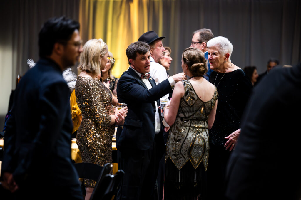 Event photography of Wine and Tapas 2026 by the Patrons of Bellaire Parks at the Recreation Center - Bellaire, TX