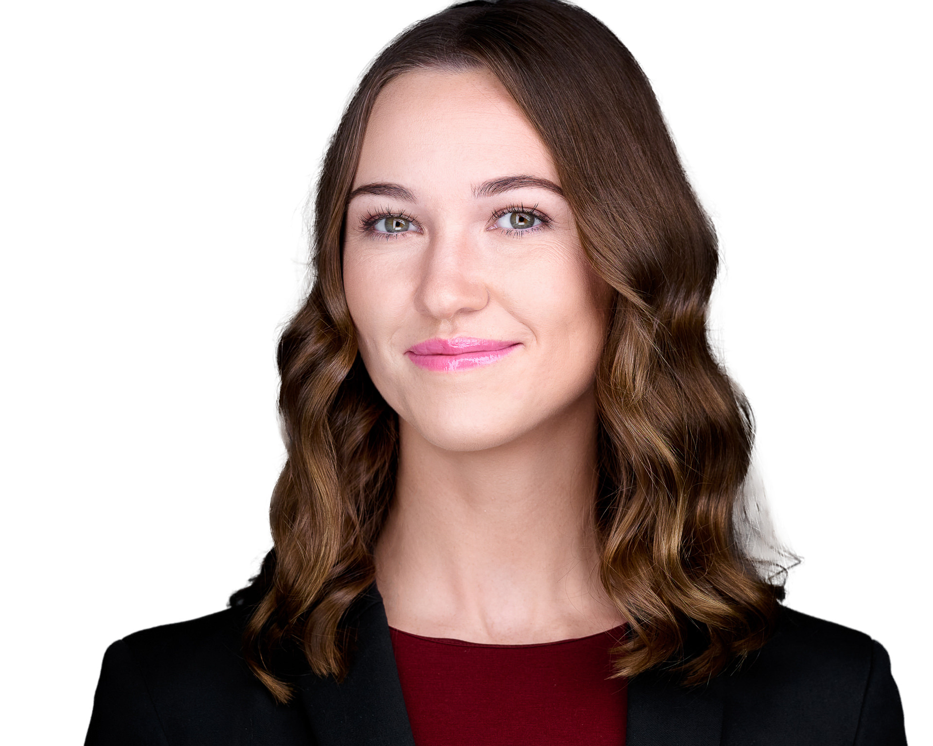 Female professional headshot on white background